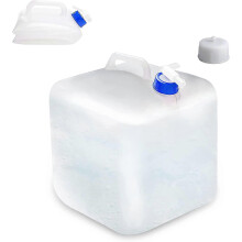 (As show, One size) Collapsible Water Canister (10 liters-21*21*21cm), Water Bag Container Water Bag for Emergency, Prepper, Crisis Preparedness, Emergency Equipment