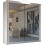 MN Furniture (White, 90cm) MN FUNITURE Hamburg Sliding Wardrobe - LED Light 2