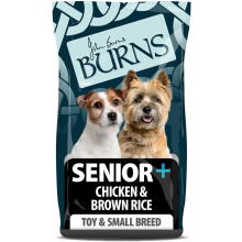 Burns Senior+ Toy & Small Breed - Chicken & Brown Rice - 6kg