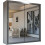 MN Furniture (Grey, 150cm) MN FUNITURE Hamburg Sliding Wardrobe - LED Light 2