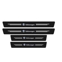 (Volkswagen) Car Door Plate Sill Scuff Anti Scratch Luminous Sticker