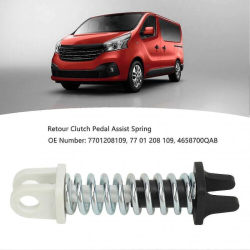 Replacement Support Spring for Clutch Pedal Assist Suitable for Certain Brands, Compatible with Models from 2002 to 2015 2
