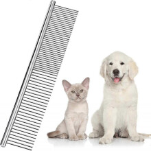 Round Tooth Pet Comb for Dogs and Cats with Matted Hair (19 x 3cm)