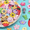 100pcs Mini Lucky Bag Back Resin Cabochons for Scrapbooking DIY 5