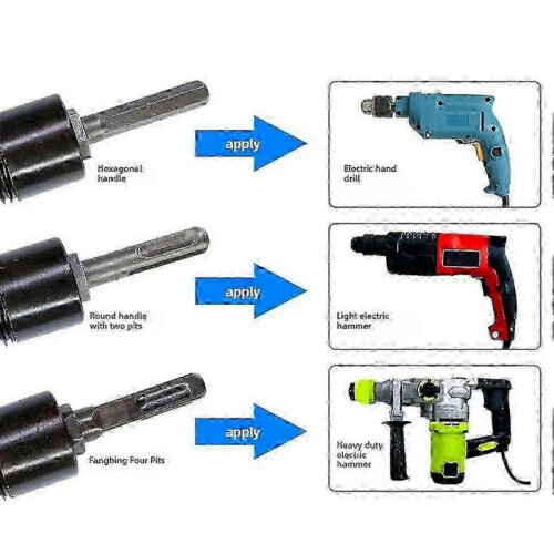 Festberg Drill Wood Splitter Cone Drill Bit for Firewood