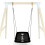 Rebo High Density Fabric Boat Style Swing Seat 2