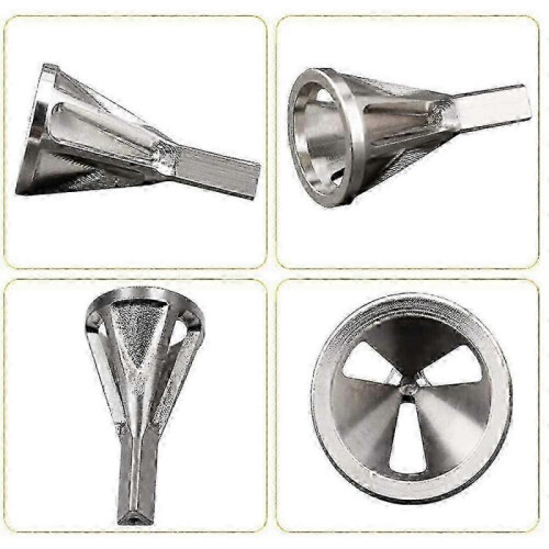 External Deburring Chamfer Tool Set, 3 Pcs for Drill Bits, Hexa and Triangular Chamfer Tool for Countersink Removal 1