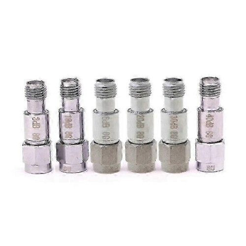 Coaxial Fixed Attenuators 40DB/30DB/20DB/10DB/6DB/3DB Compatible with SMA Connectors