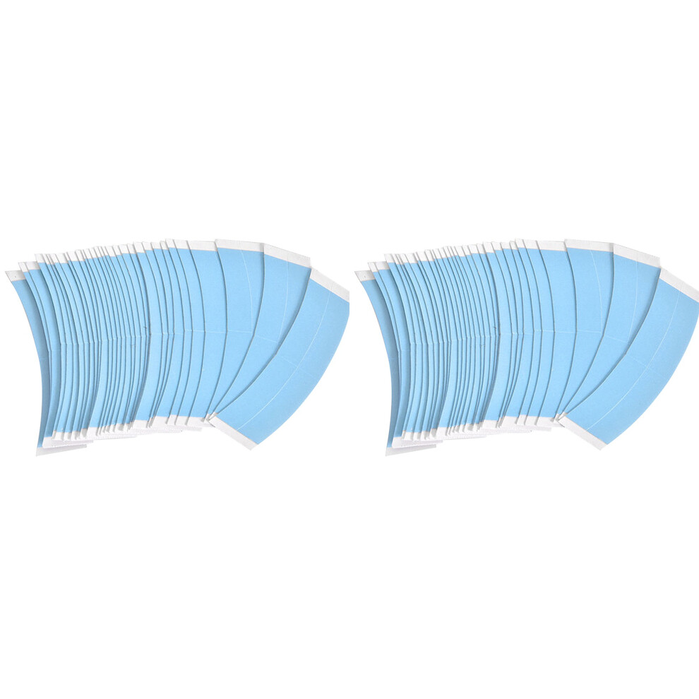 Semoic 72Pc/Lot Strong Fixed Double Tape Wig Adhesive Extended Hair Waterproof For Toupee Lace Film With Slitting Line