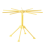 Foldable Pasta Drying Rack, Plastic Spaghetti Hanger Noodle Dryer Stand with 10 Bar Handles 2