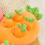 Λούτρινο παιχνίδι καρότο με καρτούν Happy Fruit Park, κούκλα με μαξιλάρι 32x32εκ. 6