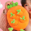 Λούτρινο παιχνίδι καρότο με καρτούν Happy Fruit Park, κούκλα με μαξιλάρι 32x32εκ. 8