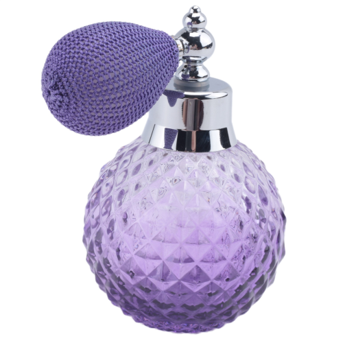 Μπουκάλι αρώματος 110ML Vintage Crystal White Short Atomizer Refillable Glass 2