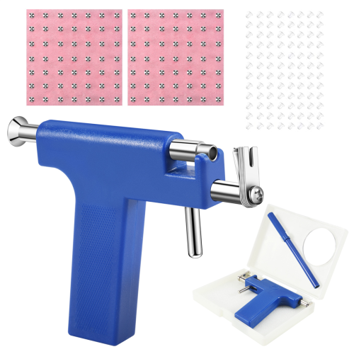 Oorbel Piercing Tool Oor Neus Lichaamssieraden Pijnloze Studs Kits 2