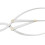 Χάρακας φρυδιών από ανοξείδωτο ατσάλι Mean Calipers Golden Ratio 1:1.618 για μακιγιάζ τατουάζ 10