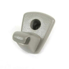 Sun Visor Clip Holder Hook Bracket Hanger for 2005-2006 Chrysler 300 Dodge Magnum Charger Grey Interior