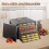 Silicone Dehydrator Sheets, Premium Non Stick Mesh for Fruit Dehydrator, Tray Reusable 12Pcs 6