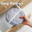 Mesh Small Wall Laundry Baskets, Hanging Hamper, for Hotel, University Dormitory Use Gray 3