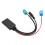 Bluetooth AUX IN Cable Auxiliary Input Adapter Handsfree Microphone Replacement for Compatible Vehicles Radio 5