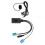 Bluetooth AUX IN Cable Auxiliary Input Adapter Handsfree Microphone Replacement for Compatible Vehicles Radio 4