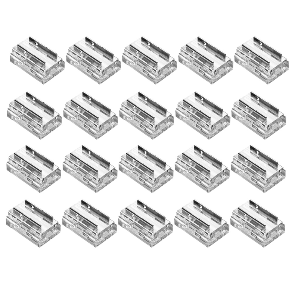 Led Strip Connectors, For 8Mm 2-Pin Cob/Smd 2835/3528 Strips 4852169229251