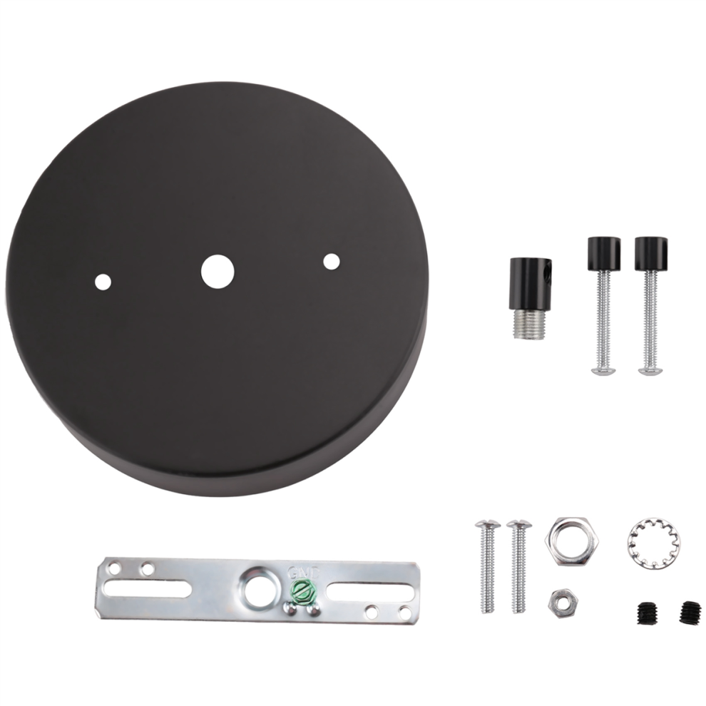Ceiling Lighting Canopy Kit Pendant Light Plate Cover Black-image-OPC-PHNYGY2-NEW