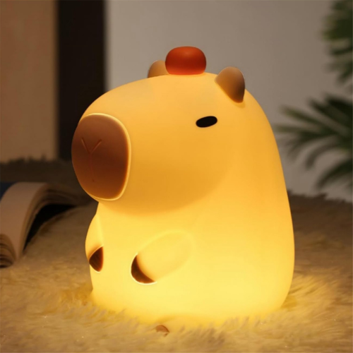 Capybara Nachtlicht, Tap LED Lampe, Lampe 2