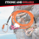 Steel Wire Core Flip Line Kit Adjustable Climbing Positioning Rope 7