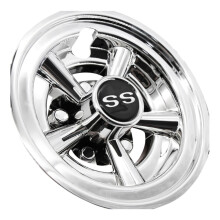 1 buc. Capac central cu design cu 5 spițe pentru carturi de golf Club Car