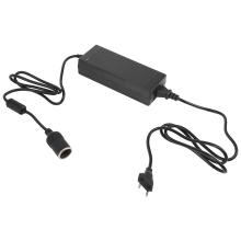 12V 15A 160W menič napájania do auta z 220V na EU zástrčku