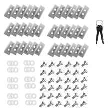 36Pcs Replacement Blades for Luba & Yuka All Series, Silver