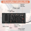 4-Ζώνες EQ Ισοσταθμιστής Πιεζο Pickup για EQ-7545R Ενισχυτής Κιθάρας Τούνερ 9