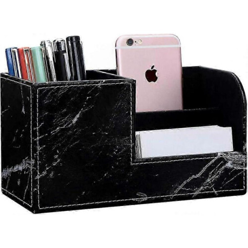 Black Marble Pen Organizer 1