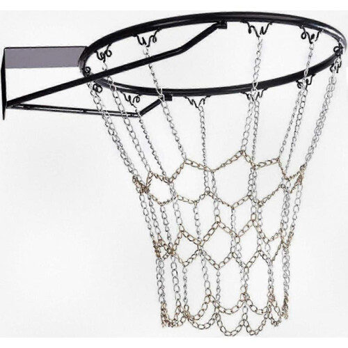 Heavy Duty Galvanized Steel Chain Basketball Net for Indoor Use, Durable Replacement Net (2024)