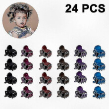 Mini Hair Clips, Plastic Hair Clips, Small Hairpins, Suitable for Various Hair Styles for Girls