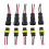 5 Pair 2 Pin Way Waterproof Electrical Plug Set Suitable for Motorcycle and Scooter Connectors with Cable 2