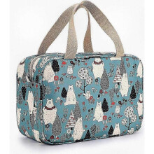 Large Waterproof Women's Travel Toiletry Bag for Makeup, Gym & Swimming Essentials.