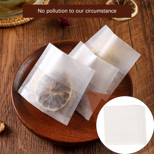 500x non-woven tomma tepåsar försegling filterpapper lös tepåse 1