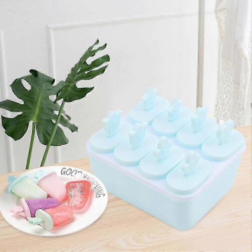 8 Grid DIY Ice Cream Mold in PP Material for Frozen Ice Popsicles 2