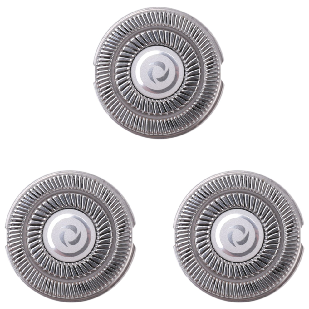Markenlos Silver 3Pcs Universal Fr6 Model Shaving Cutter Shaver Heads Blade