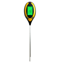 PH-metru 4 în 1 pentru sol, tester de umiditate/temperatură/pH-ul solului