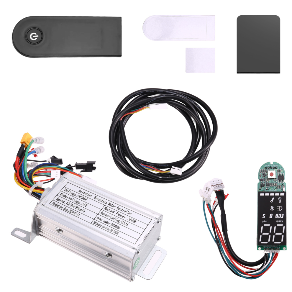 Kit Controller Brushless 36V 350W + Misuratore Bluetooth + Cavo Di Prolunga
