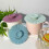 Multicolored silicone cup caps set (3-pack) for various cup sizes 2