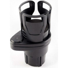 Adjustable Dual-Angle Multi-Purpose Car Cup Holder (Black)