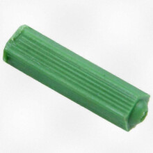 500 Pieces Green Masonry Screw Wall Anchor Plugs 6mm x 27mm for Secure Fixing