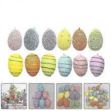 24 Pieces of Easter Ornaments for Holiday Decor, Perfect for Hanging Decorations and Pendant Accents on Easter Tree