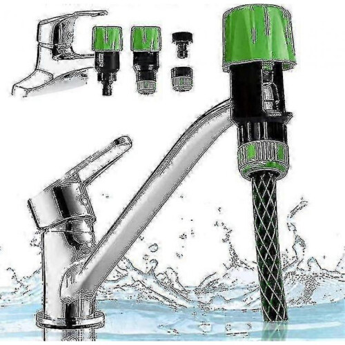Universal Tap Connector Adapter for Kitchen Garden Watering Hose Pipe Fitting Tool