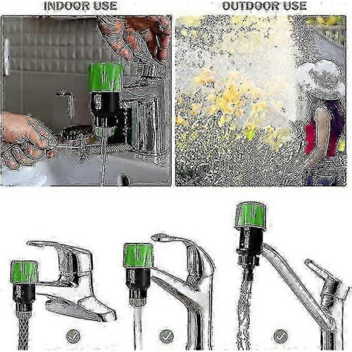 Universal Tap Connector Adapter for Kitchen Garden Watering Hose Pipe Fitting Tool 1
