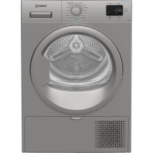 Indesit C YD 92D SS UK 9Kg Heat Pump Tumble Dryer - Silver - A+ Rated