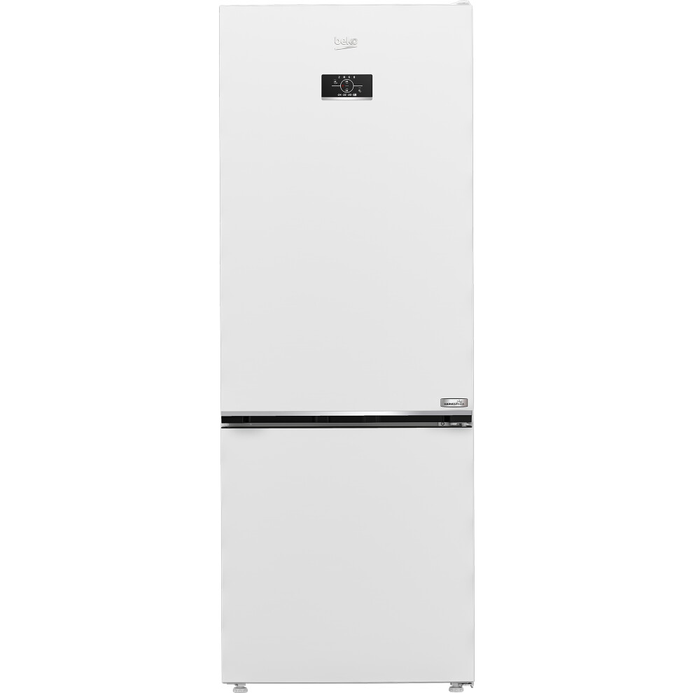Beko AeroFlow HarvestFresh CNG4793VW 192cm High 70/30 Frost Free Fridge Freezer - White - E Rated